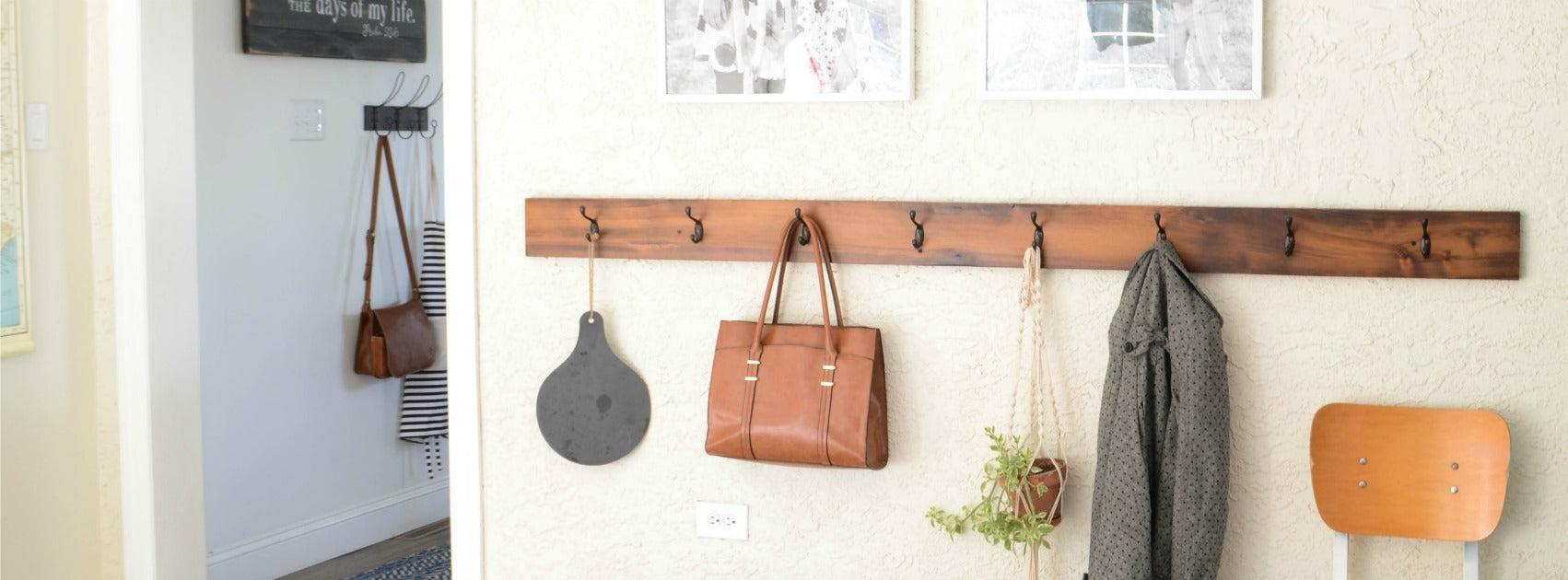 Mudroom Refresh for Fall