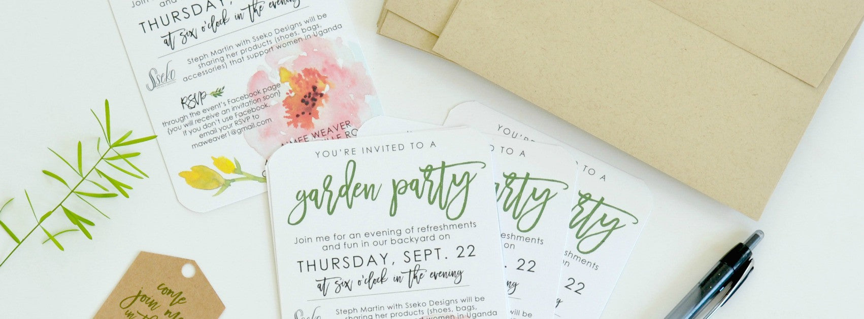 Garden Party Invitation