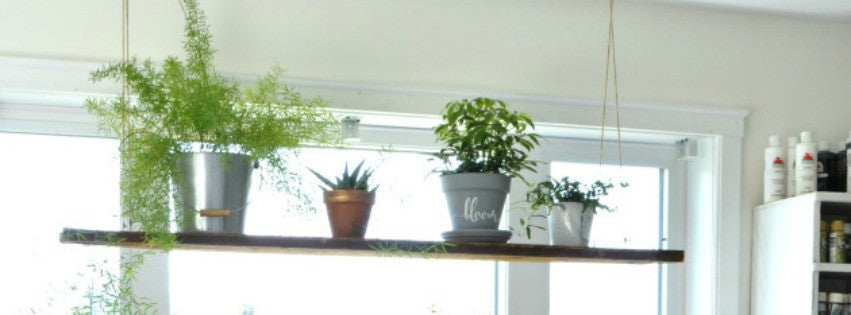 How to create a hanging shelf