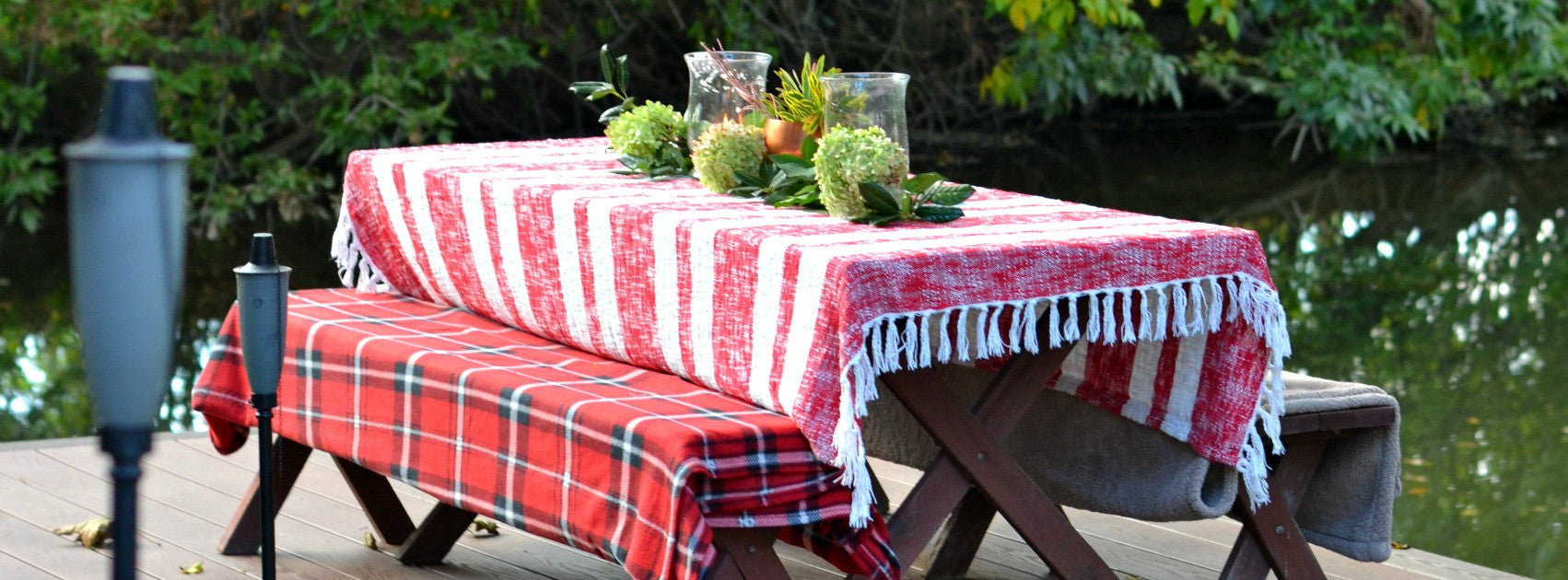 A party along the water