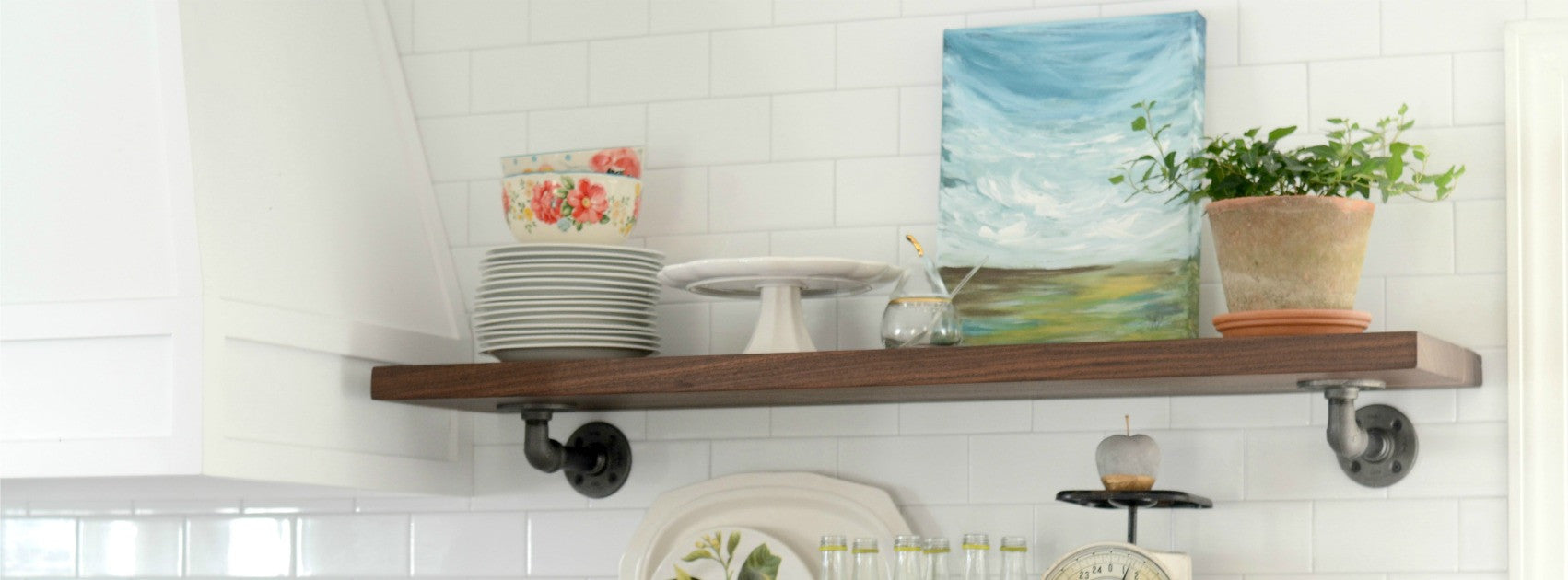 Reclaimed Wood Shelves