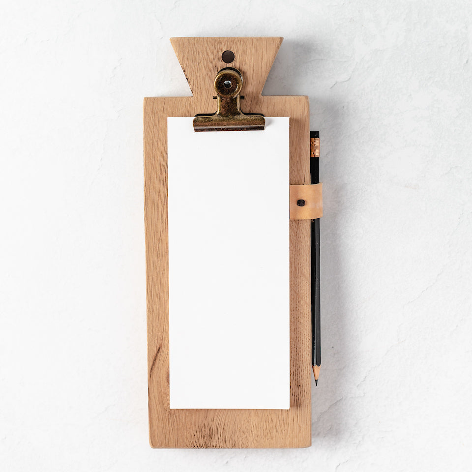 Memo Pad Clipboard Holder - Aimee Weaver Designs