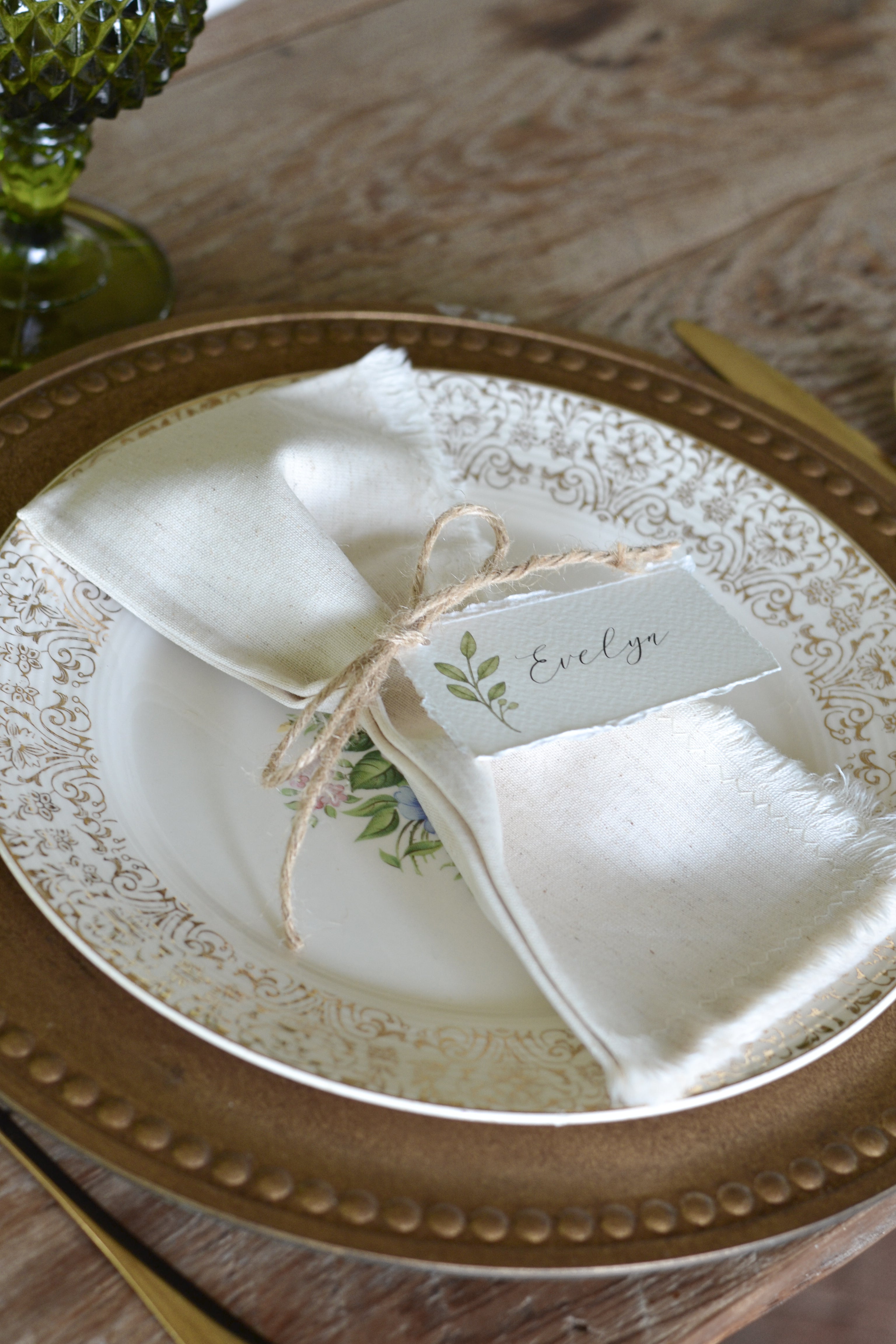 Botanical Name Cards - Aimee Weaver Designs