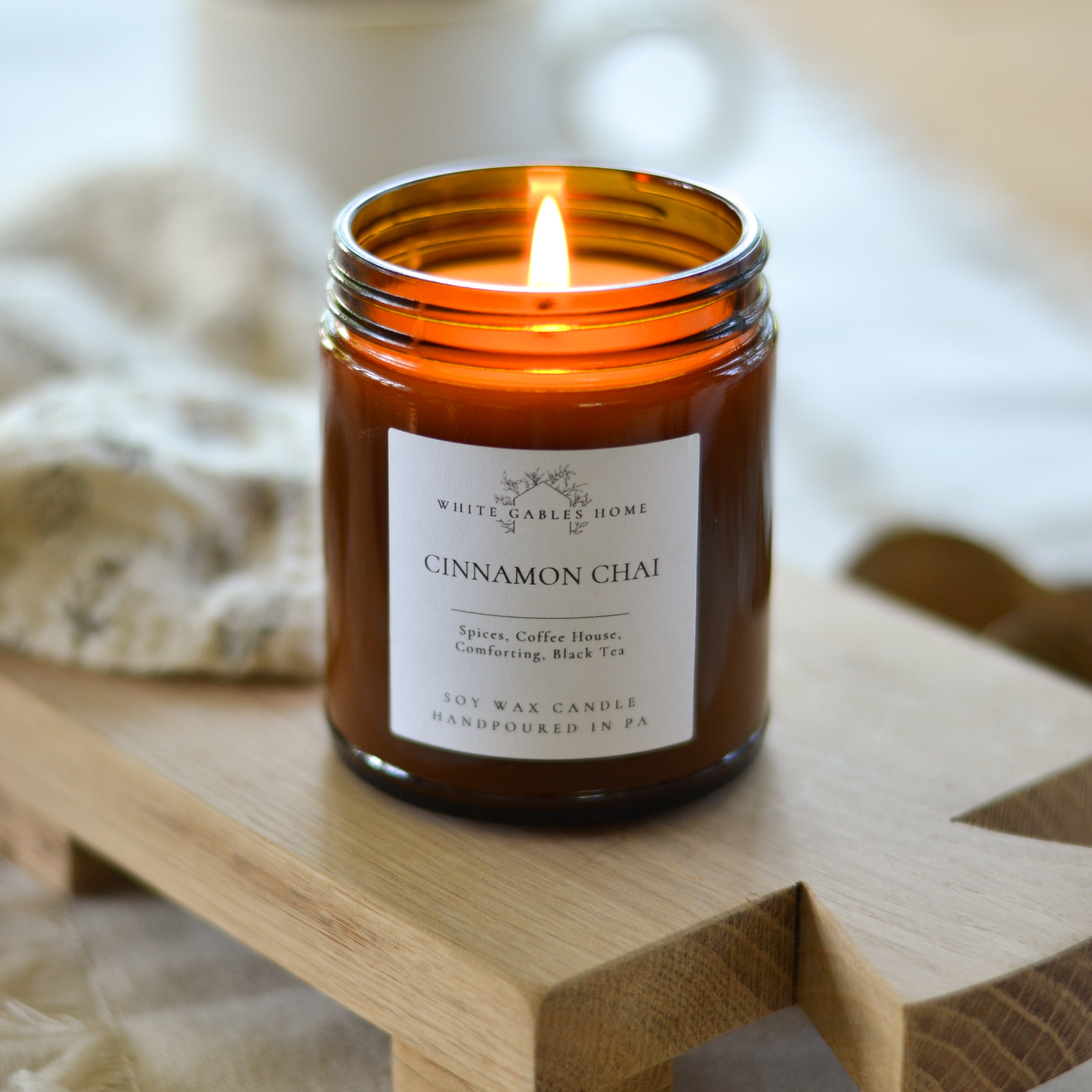 Cinnamon Chai Candle – White Gables Home