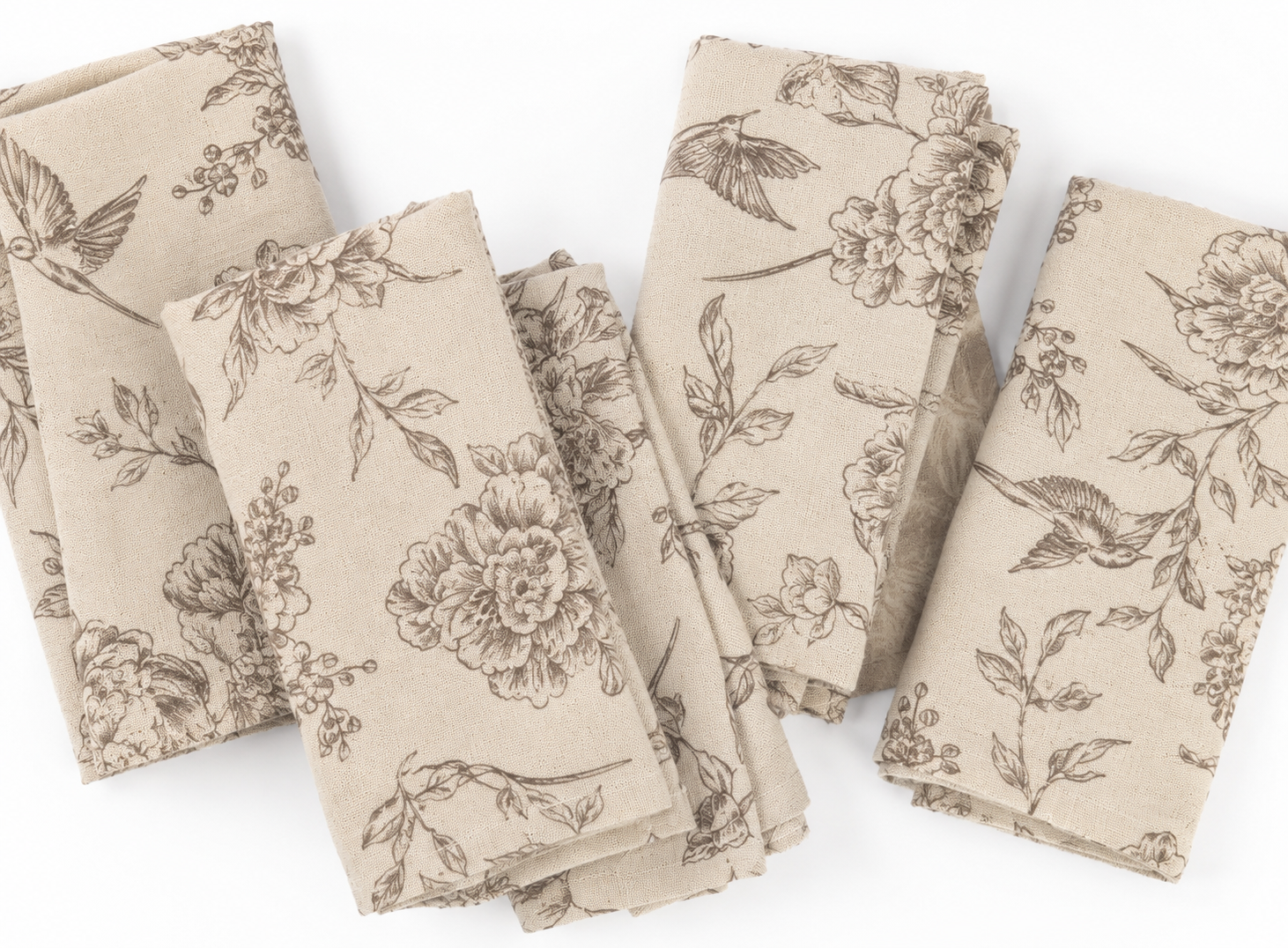 Vintage Floral Cloth Napkins (set of 4) - Aimee Weaver Designs