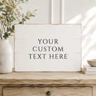 Custom Wood Sign - Aimee Weaver Designs