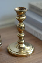 Solid Brass Taper Candle Holder - Aimee Weaver Designs