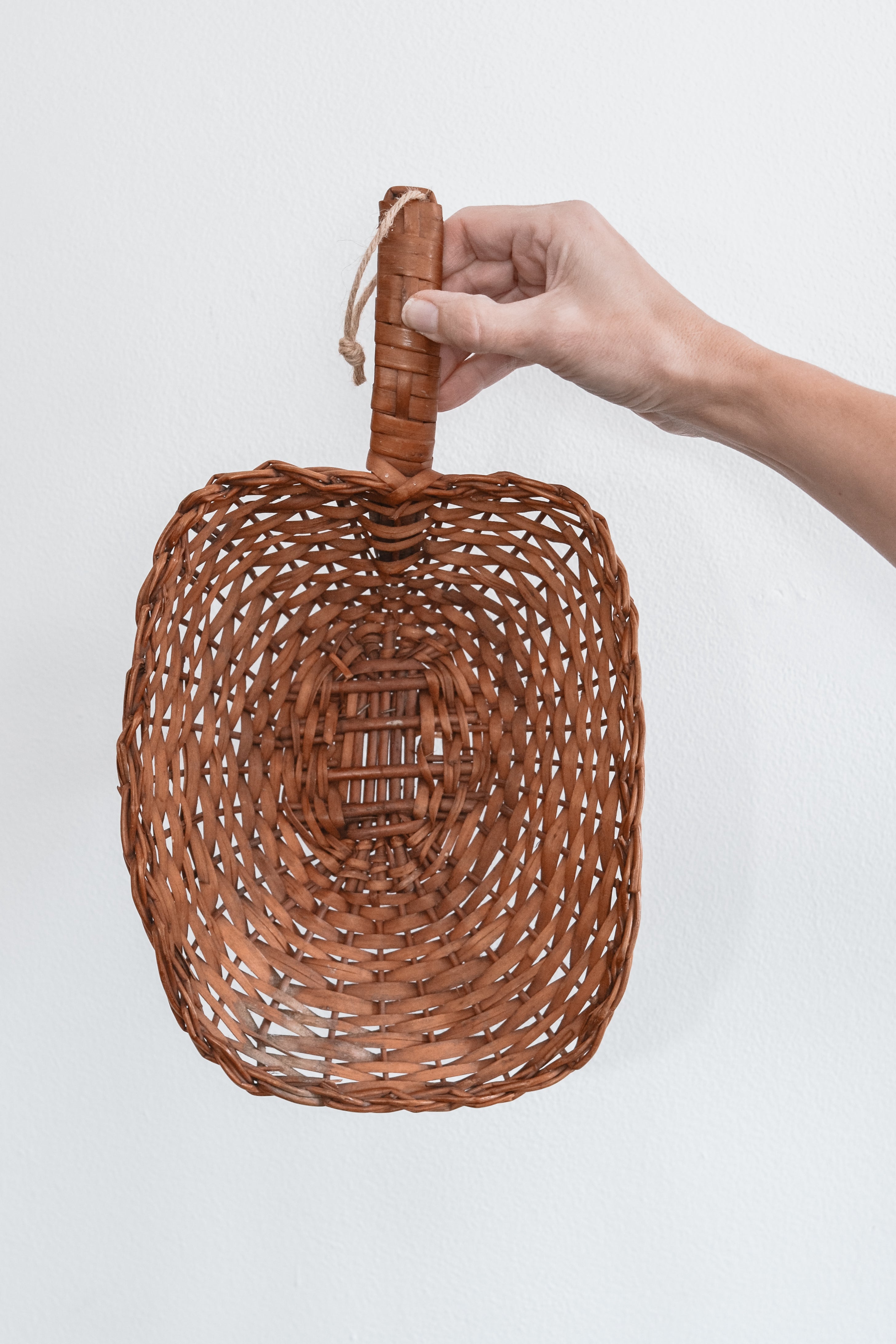Woven Hanging Scoop Basket - Aimee Weaver Designs