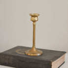 Old World Brass Candlestick - Aimee Weaver Designs