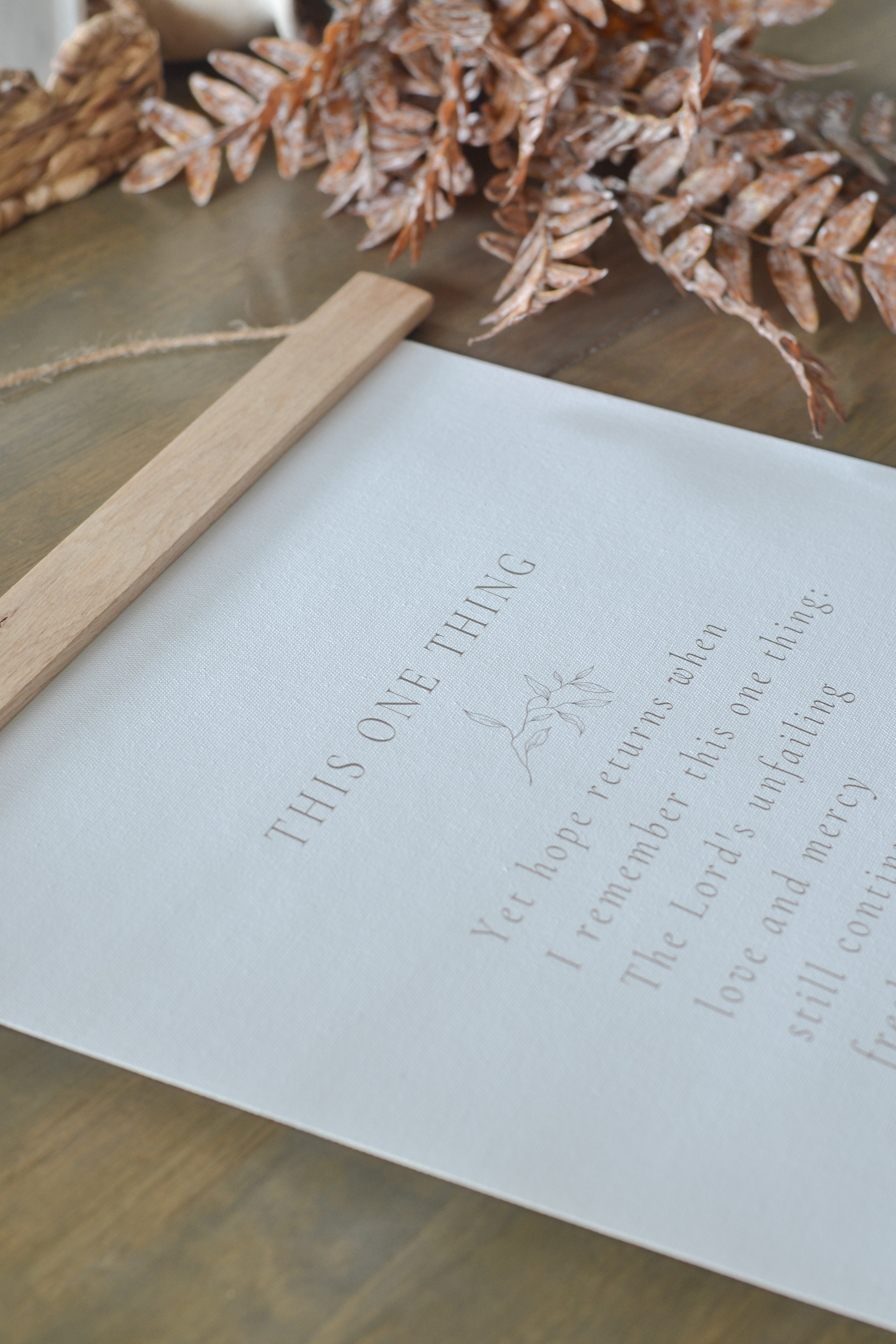 This One Thing Canvas Artwork - Aimee Weaver Designs