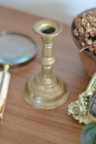 Vintage Brass 5.5" Candle Holder - Aimee Weaver Designs
