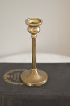 Old World Brass Candlestick - Aimee Weaver Designs