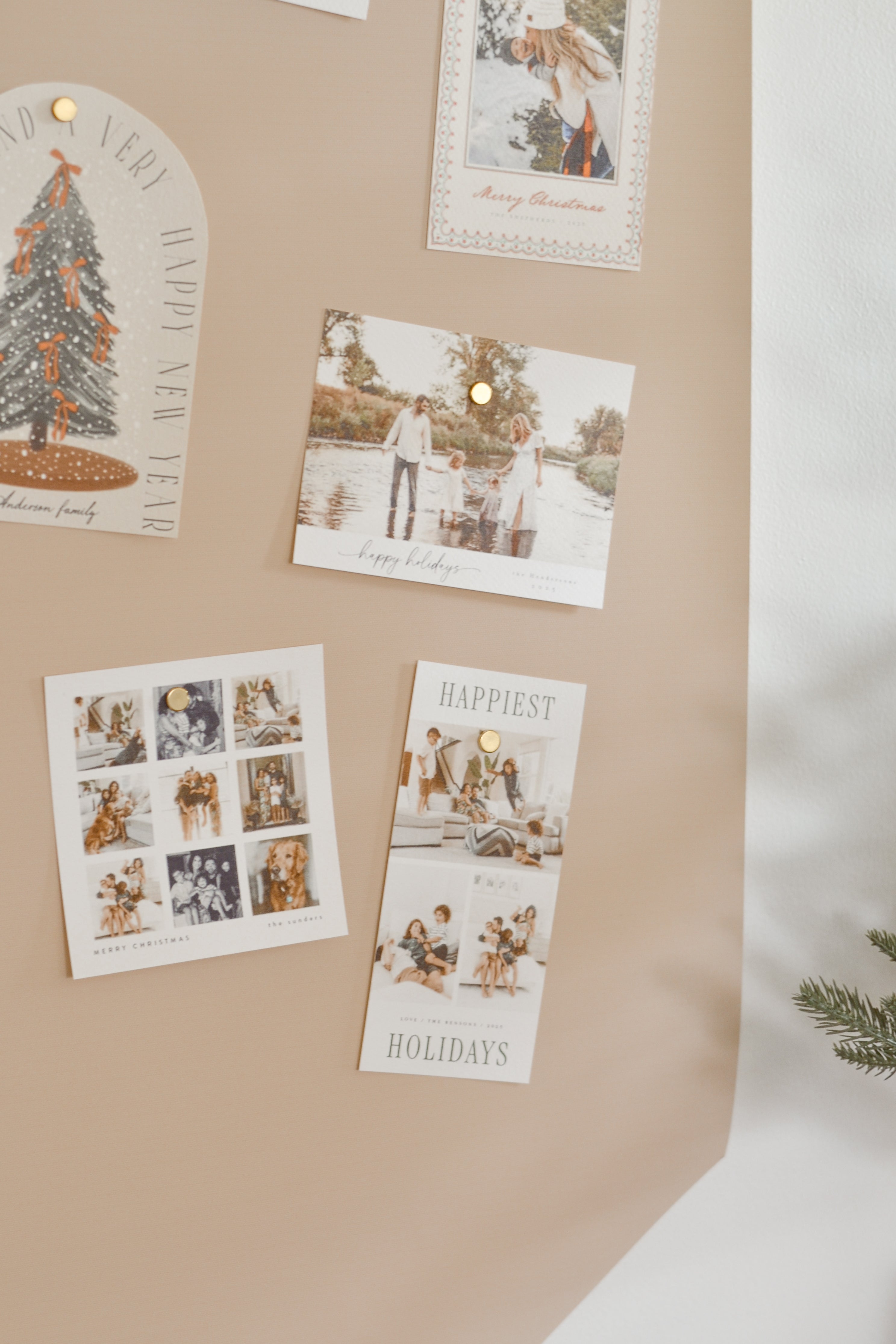 Christmas Card Holder - Aimee Weaver Designs