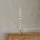 Vintage Brass Taper Candle Holder - Aimee Weaver Designs
