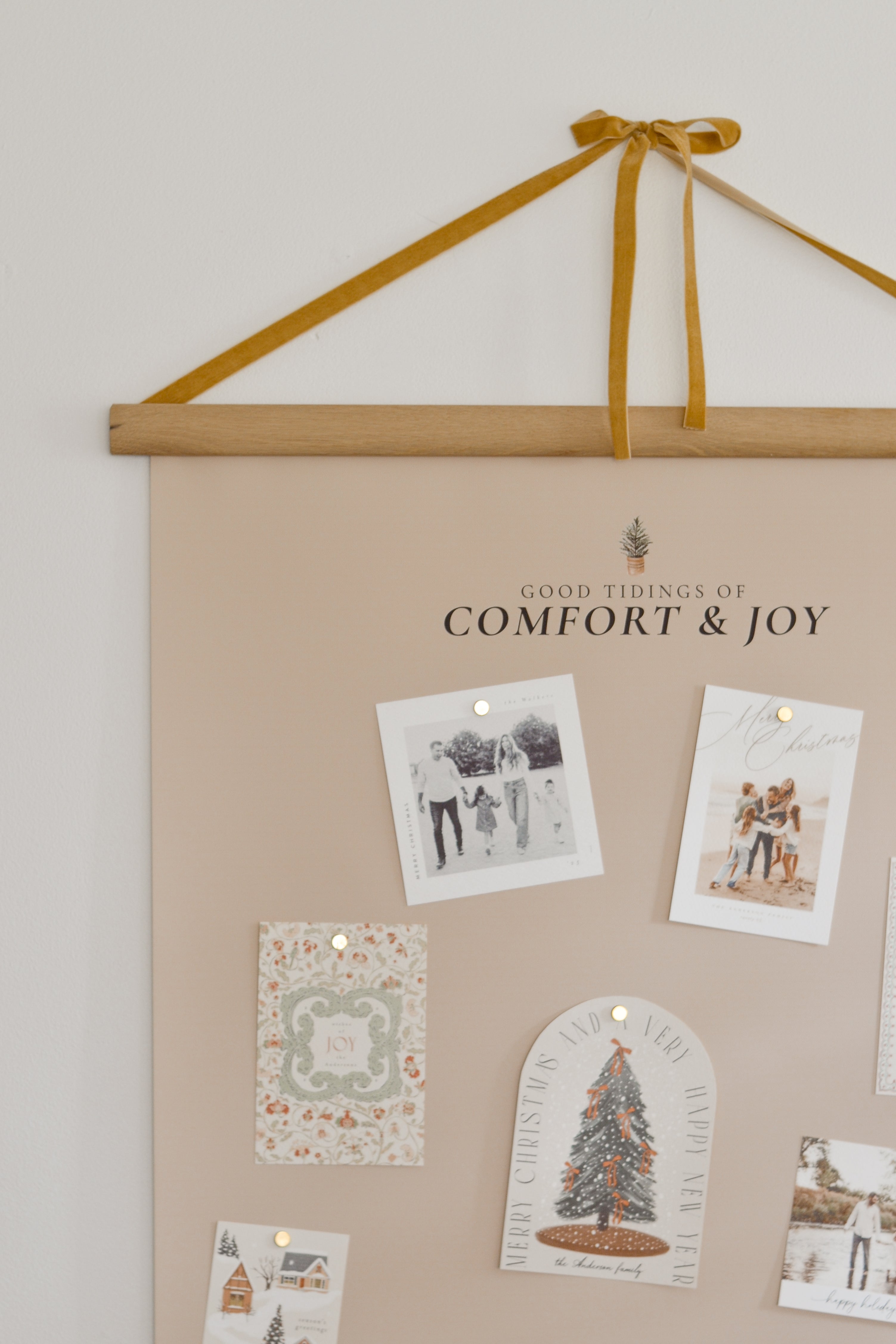 Christmas Card Holder - Aimee Weaver Designs