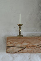 Vintage Brass Taper Candle Holder - Aimee Weaver Designs