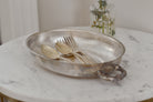 Vintage Silver Serving Bowl - Aimee Weaver Designs