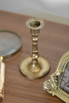 Vintage Brass 5" Candle Holder - Aimee Weaver Designs