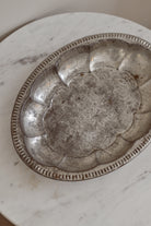 Vintage Silver Scalloped Bowl - Aimee Weaver Designs