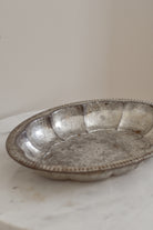 Vintage Silver Scalloped Bowl - Aimee Weaver Designs