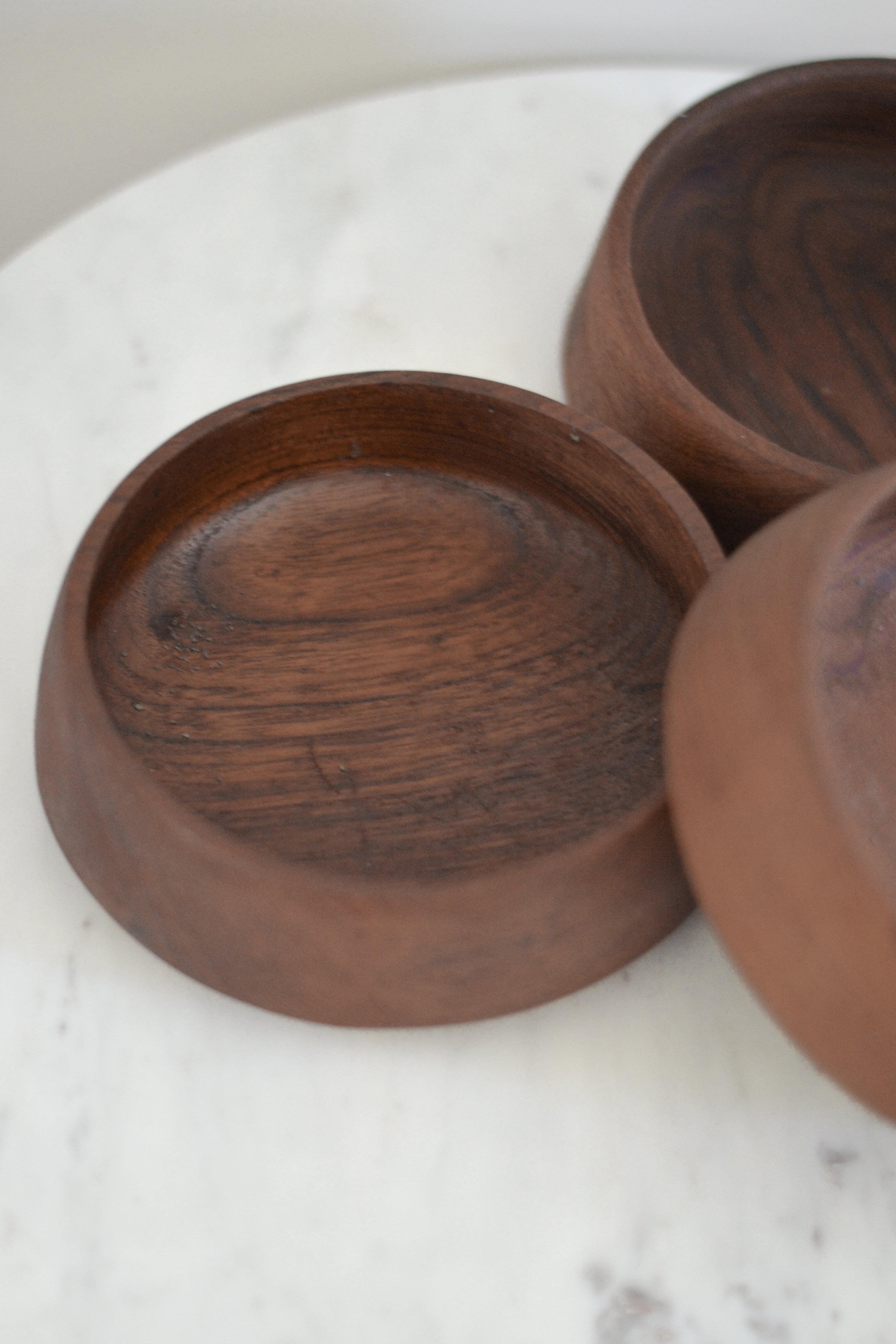Vintage Wood Bowl - Aimee Weaver Designs
