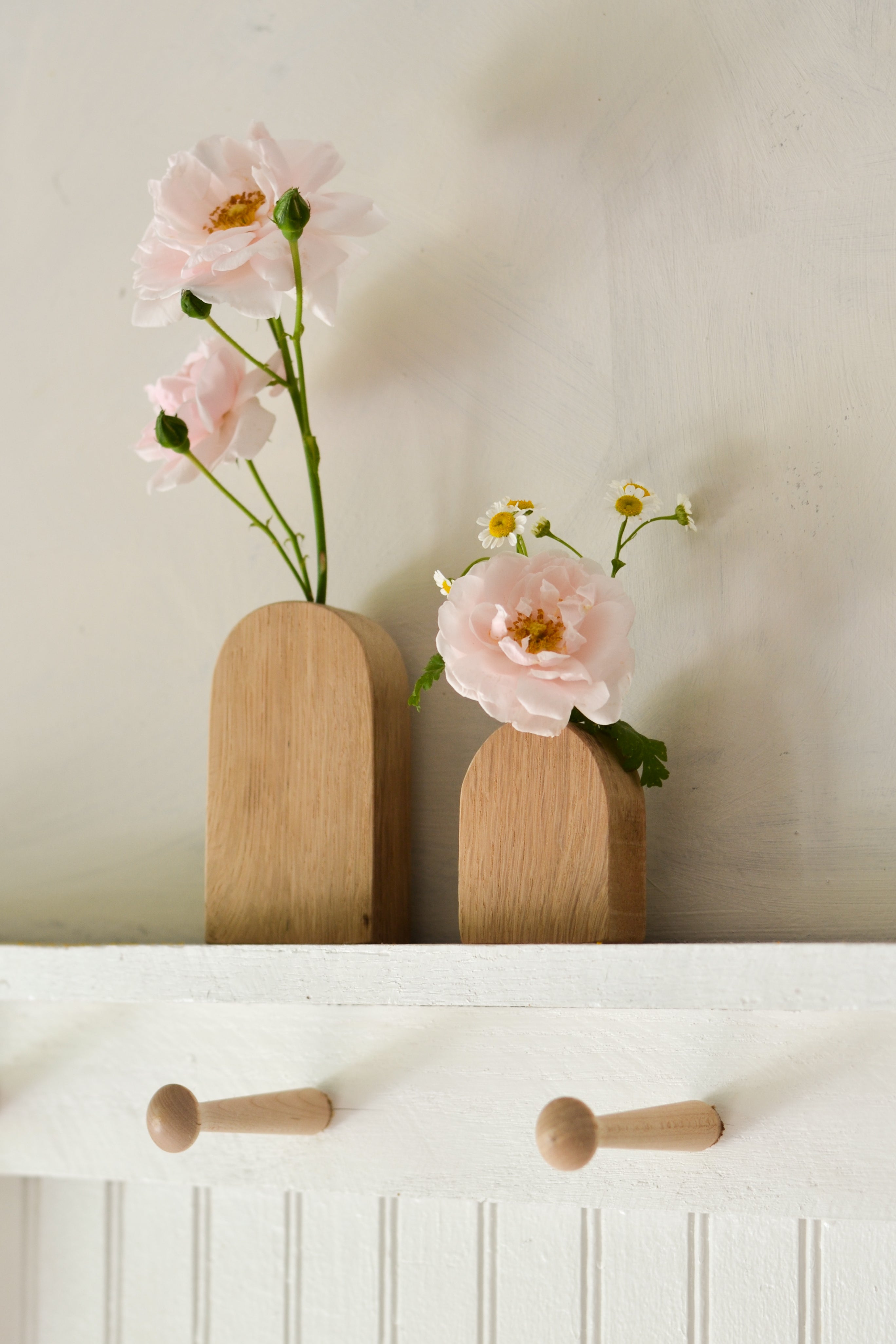 Wood Arched Bud Vases - Aimee Weaver Designs