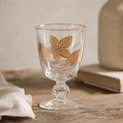 Vintage Gold Leaf Goblets | Set of 8 - Aimee Weaver Designs
