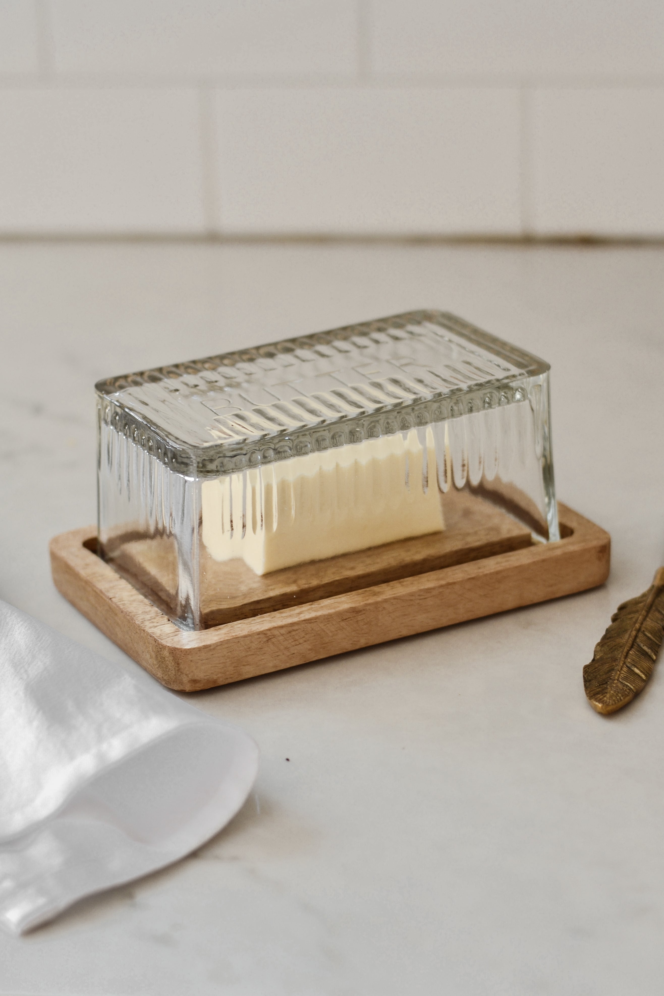 Harvest Butter Dish - Aimee Weaver Designs
