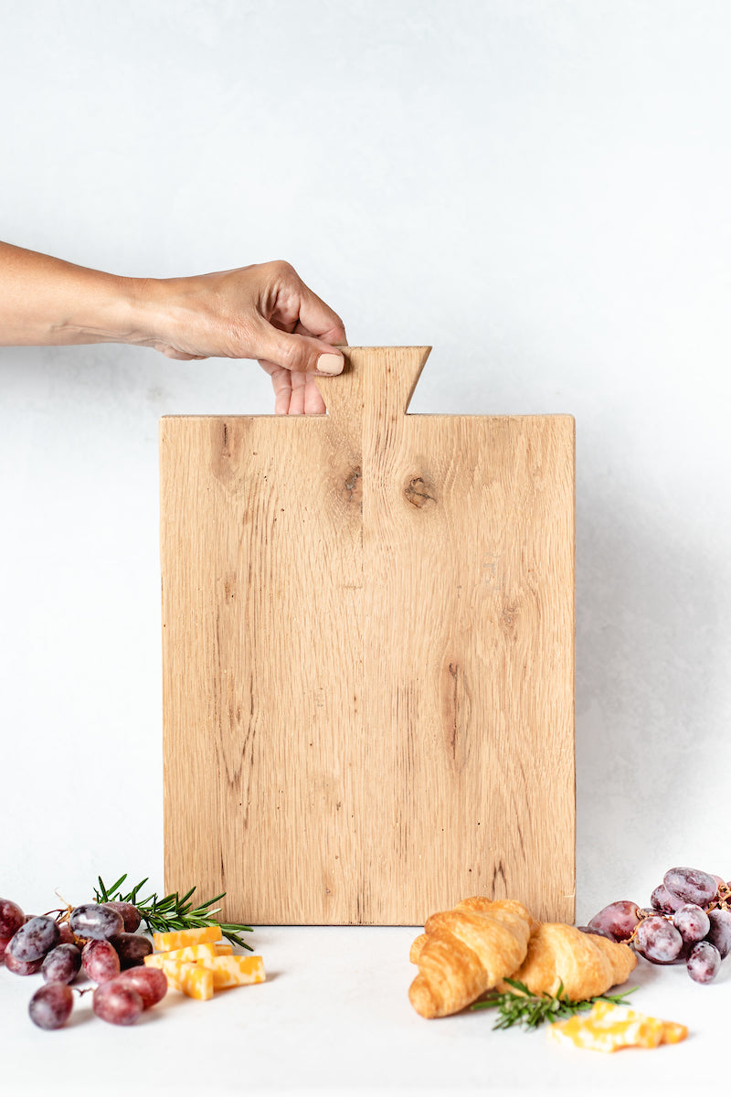 Footed Wood Tray - Aimee Weaver Designs