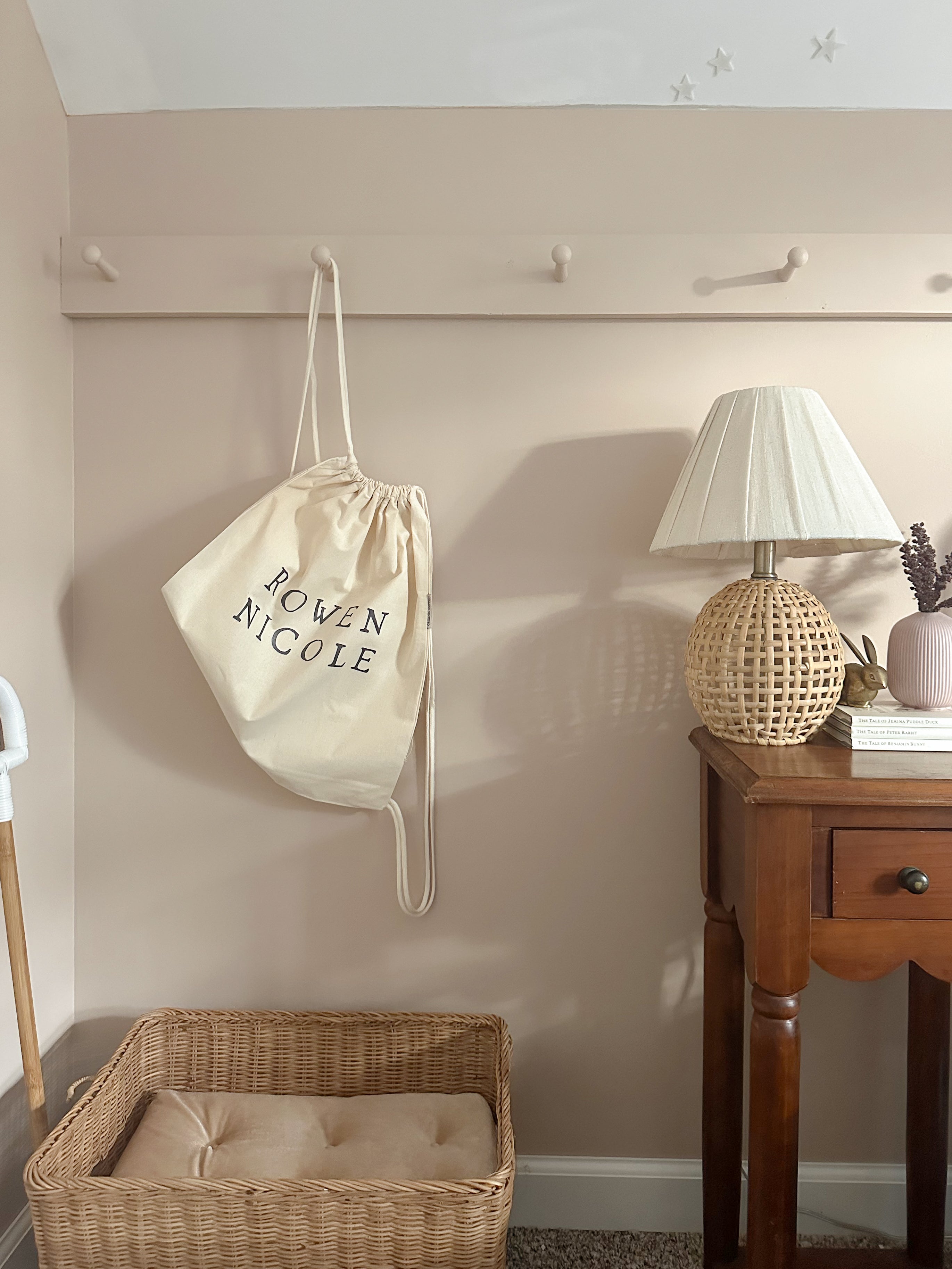 Personalized Drawstring Backpack - Aimee Weaver Designs