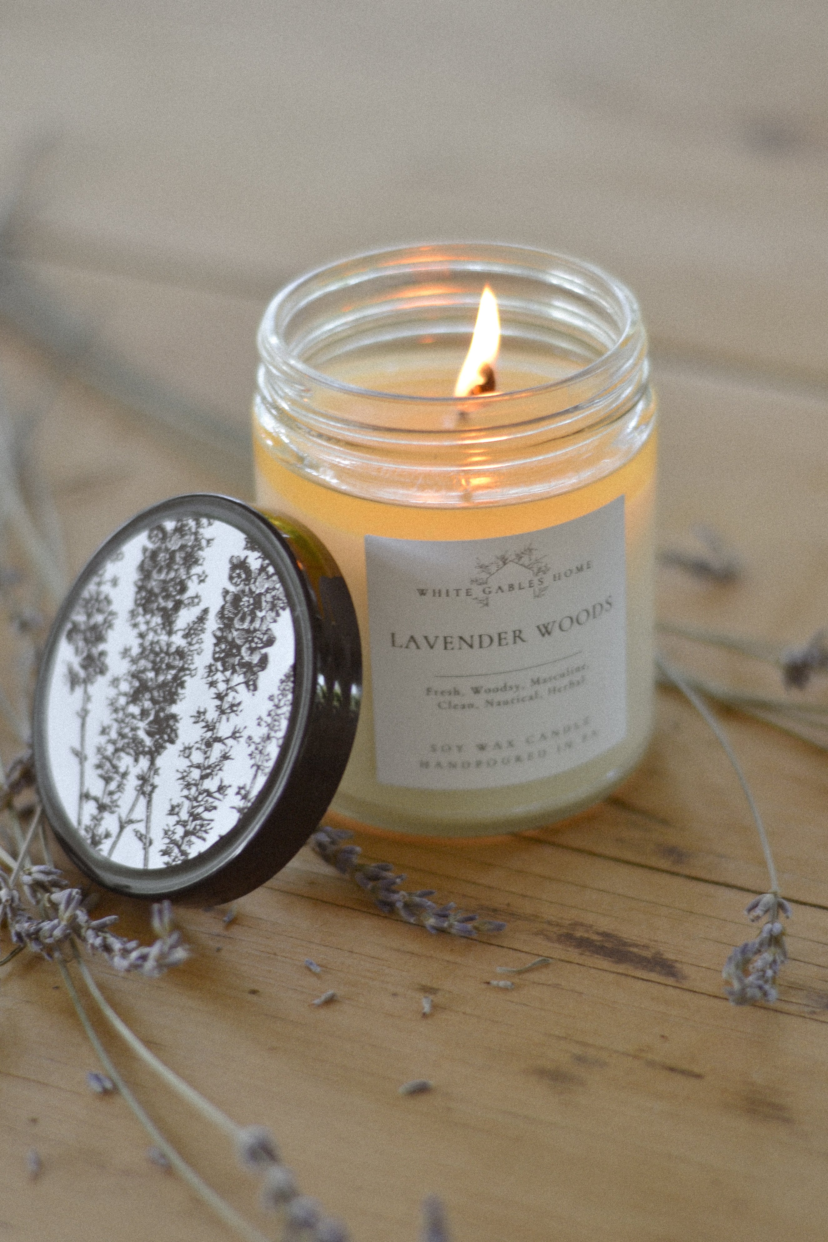 Lavender Woods Candle - Aimee Weaver Designs