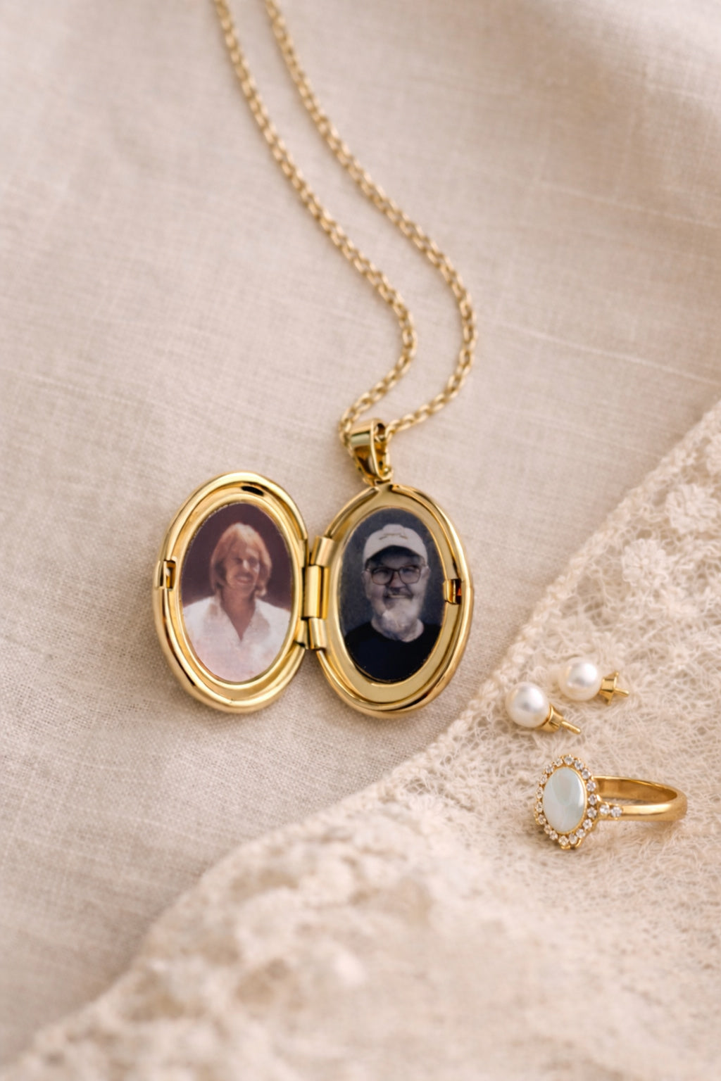 Grace Locket Necklace - Aimee Weaver Designs