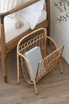 Rattan Magazine Holder - Aimee Weaver Designs