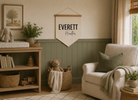 Personalized Nursery Name Sign - Aimee Weaver Designs