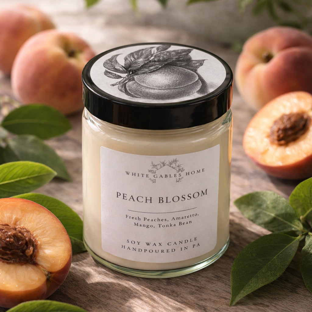 Peach Blossom Candle - Aimee Weaver Designs