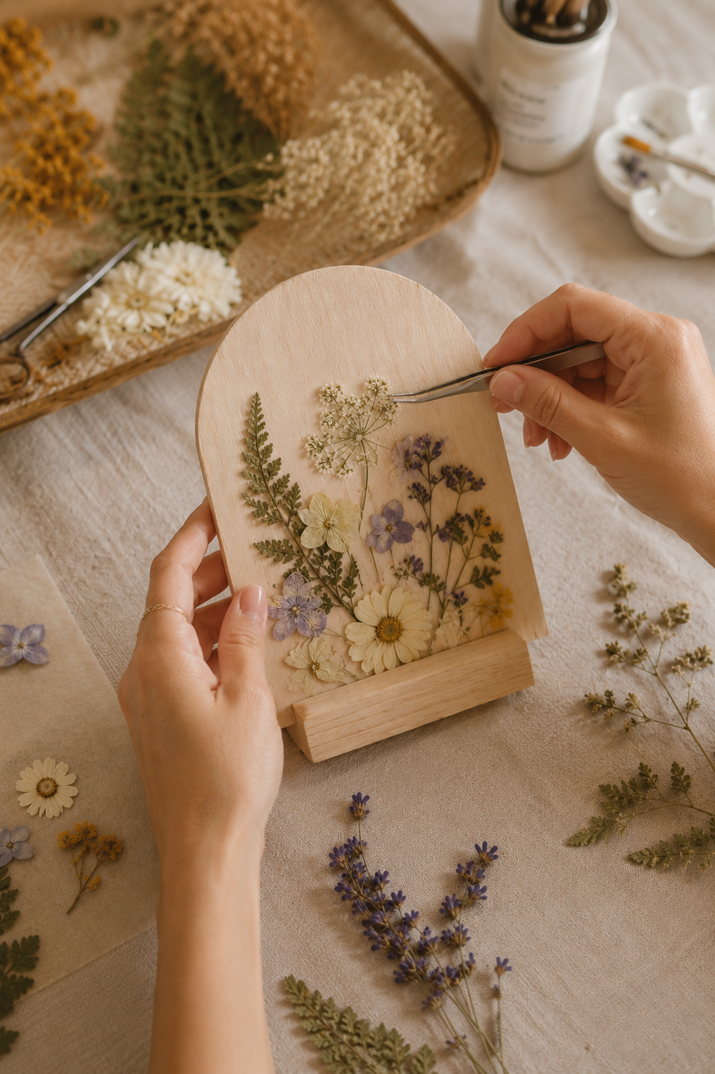Pressed Flower Workshop | July 16, 2026 - Aimee Weaver Designs