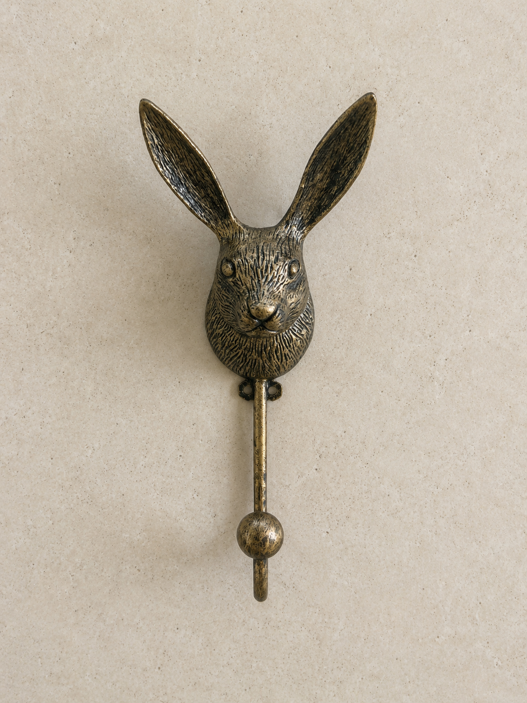 Bronze Rabbit Wall Hook - Aimee Weaver Designs