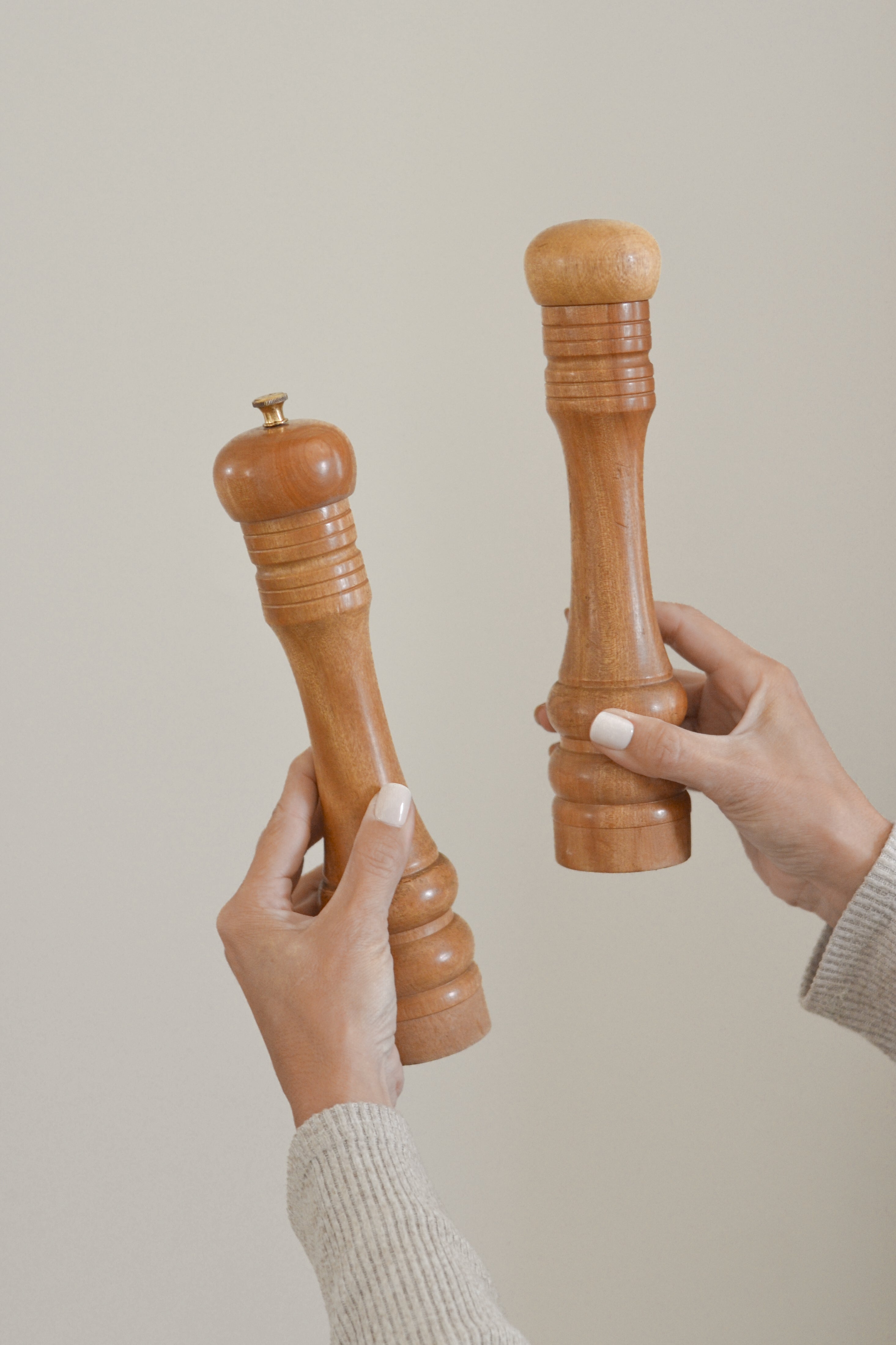 Vintage Salt & Pepper Mill - Aimee Weaver Designs