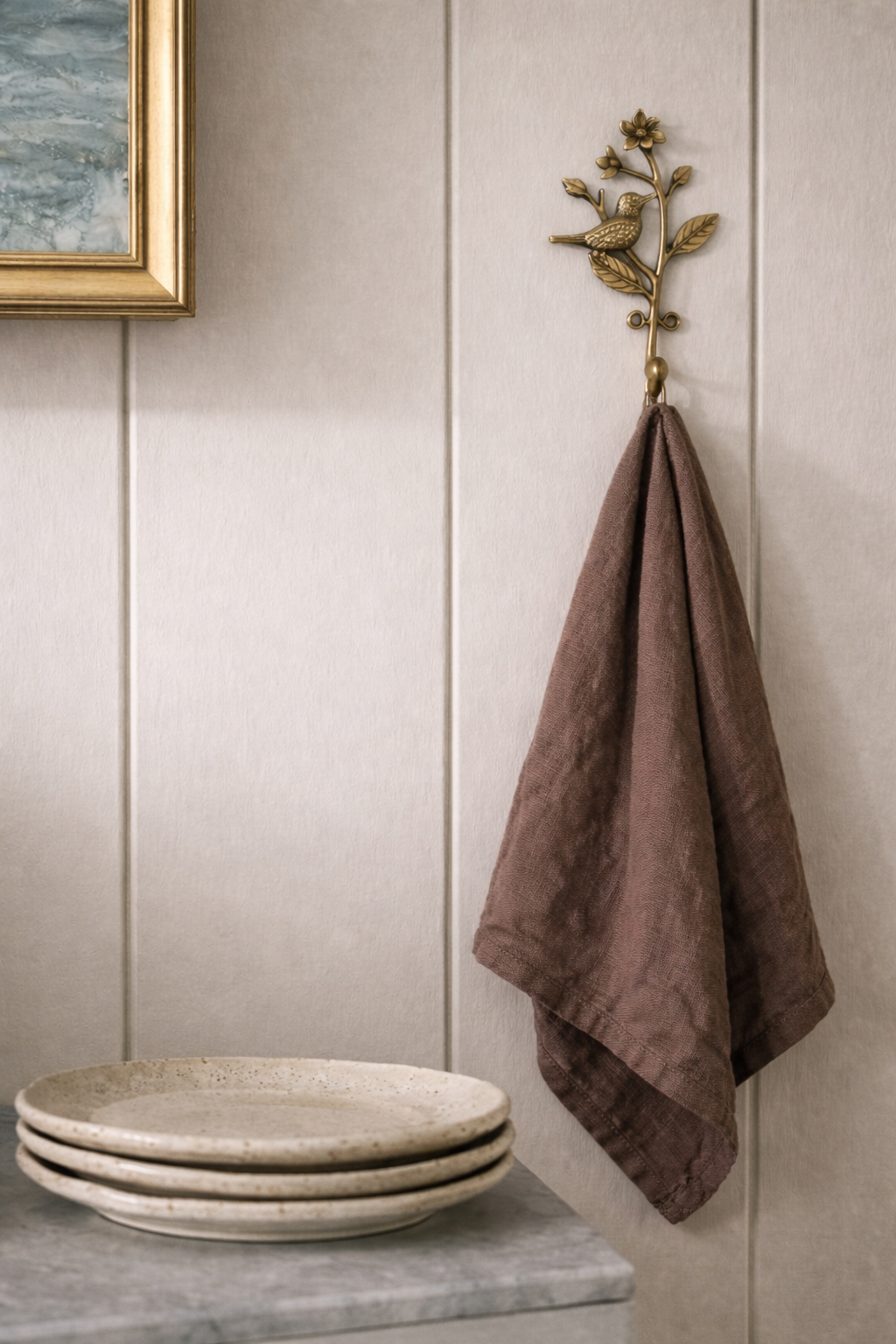 Brass Songbird Hook - Aimee Weaver Designs