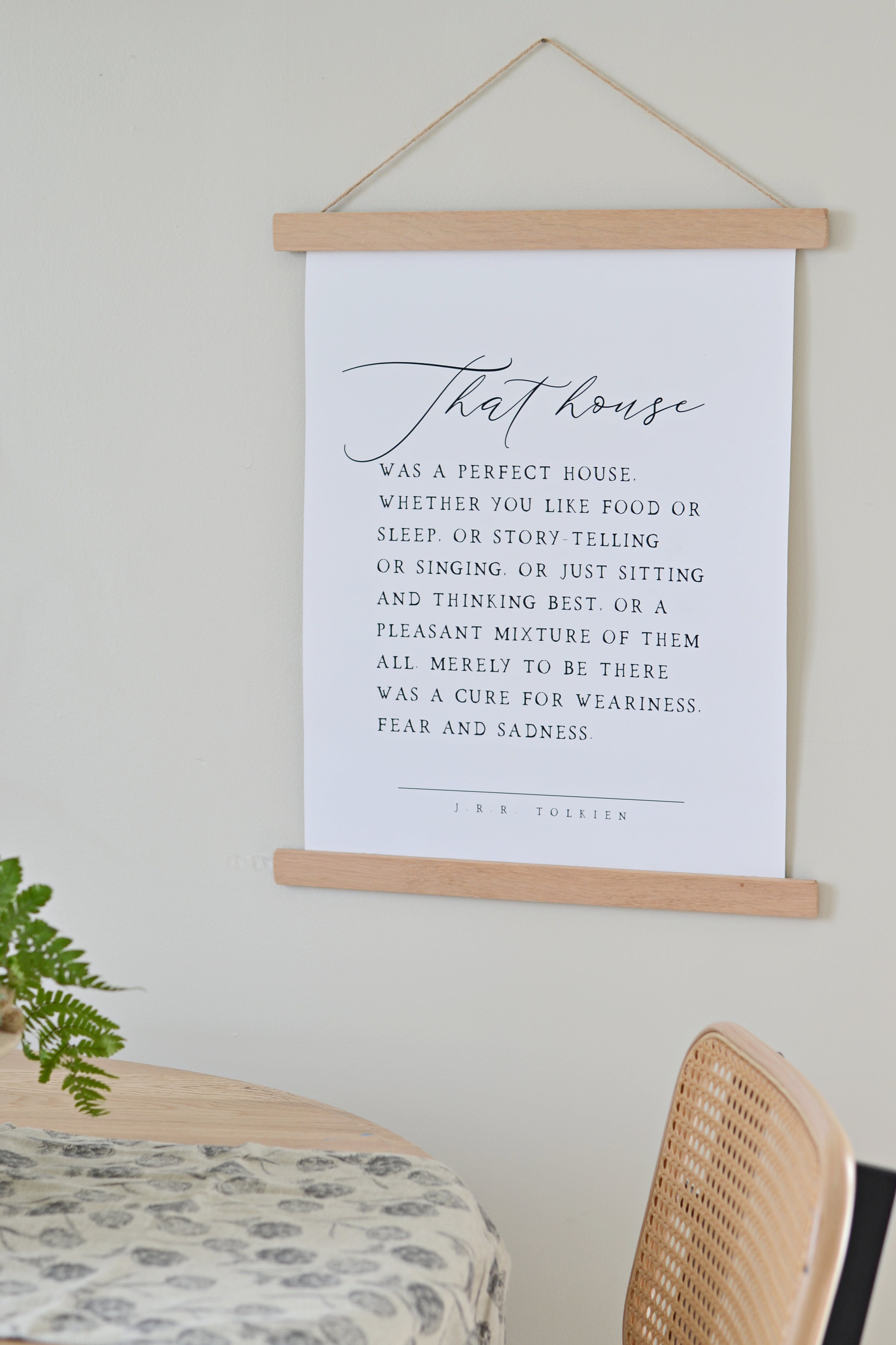 That House Was A Perfect House | Canvas Art - Aimee Weaver Designs