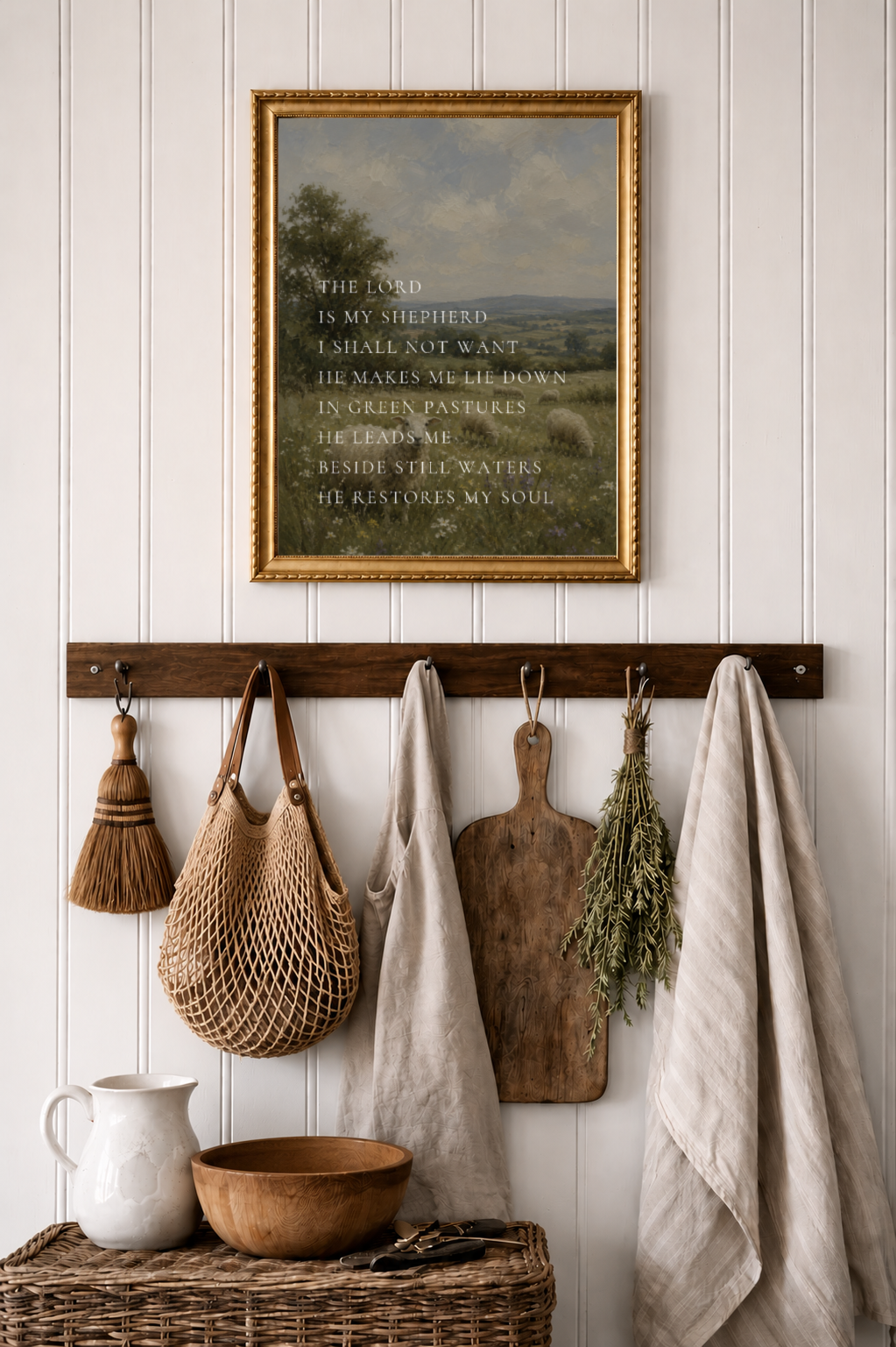 The Lord Is My Shepherd Artwork - Aimee Weaver Designs