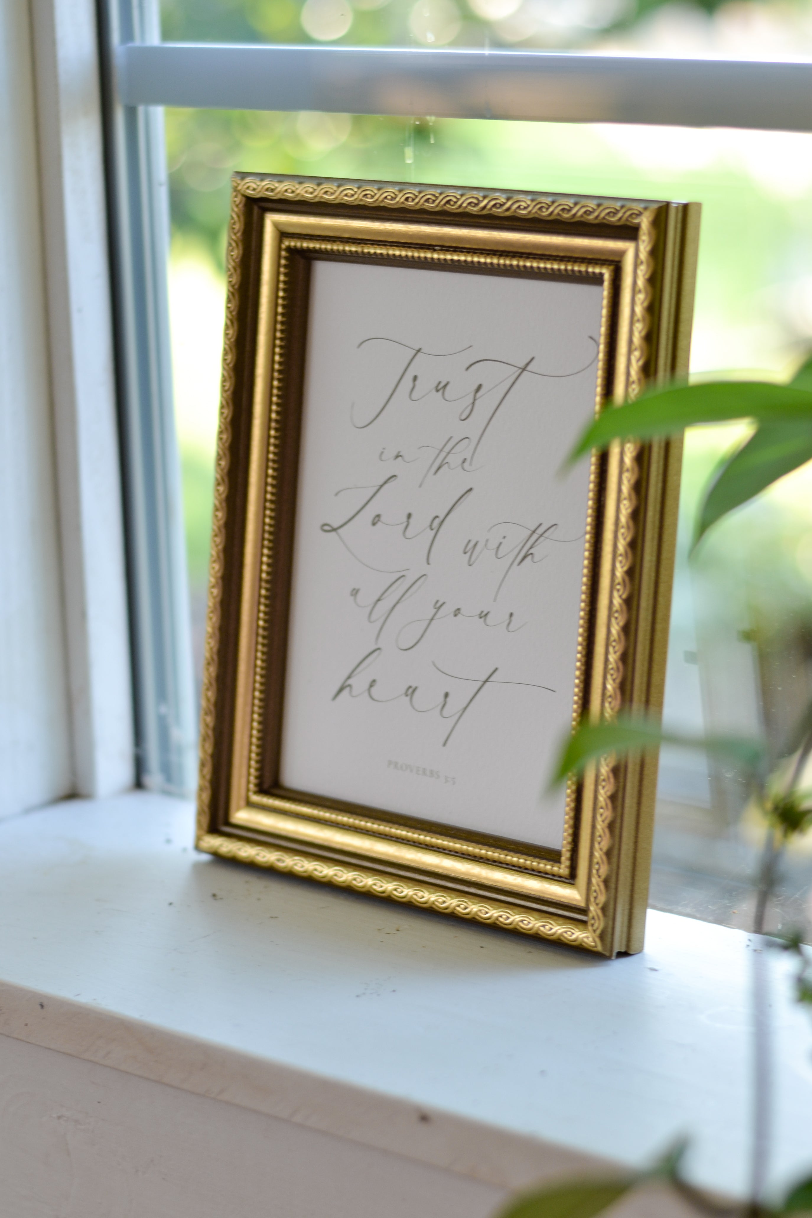 Trust In The Lord Artwork - Aimee Weaver Designs