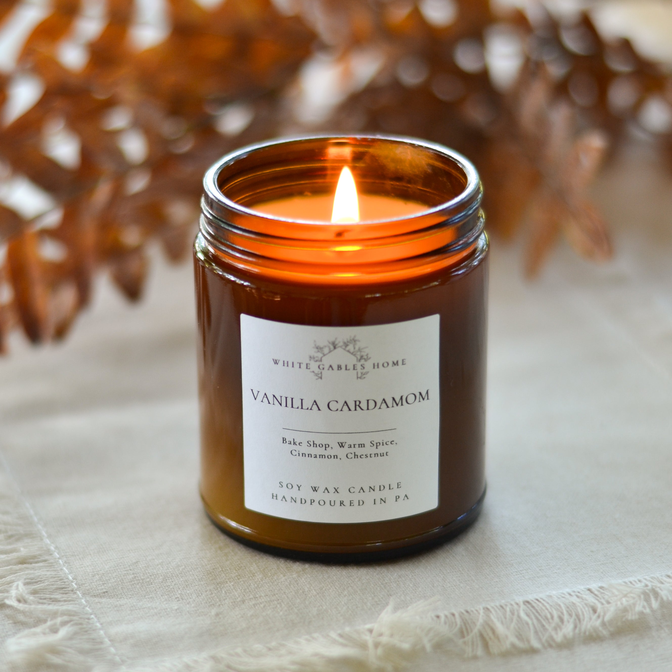 Vanilla Cardamom Candle – White Gables Home