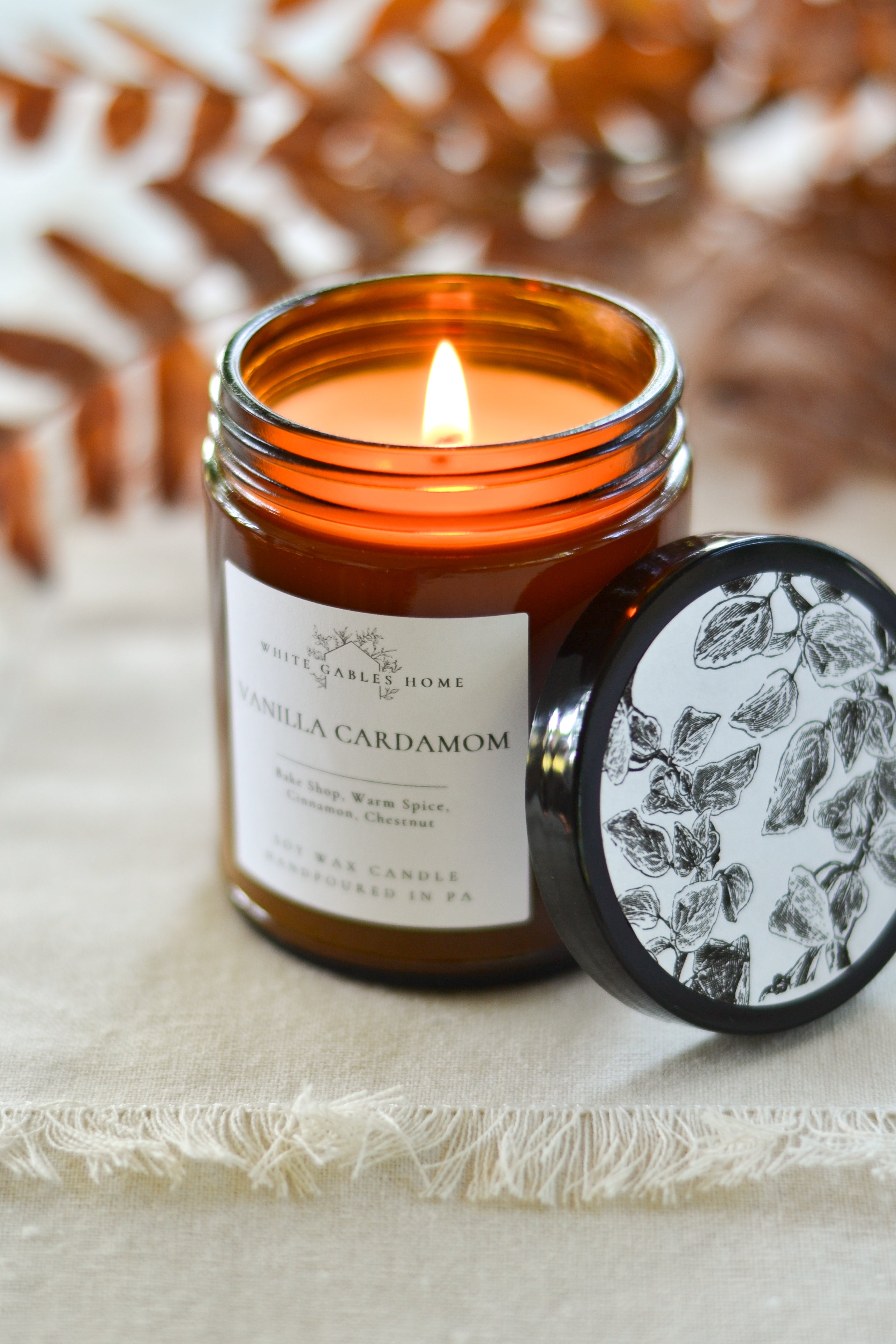 Vanilla Cardamom Candle - Aimee Weaver Designs