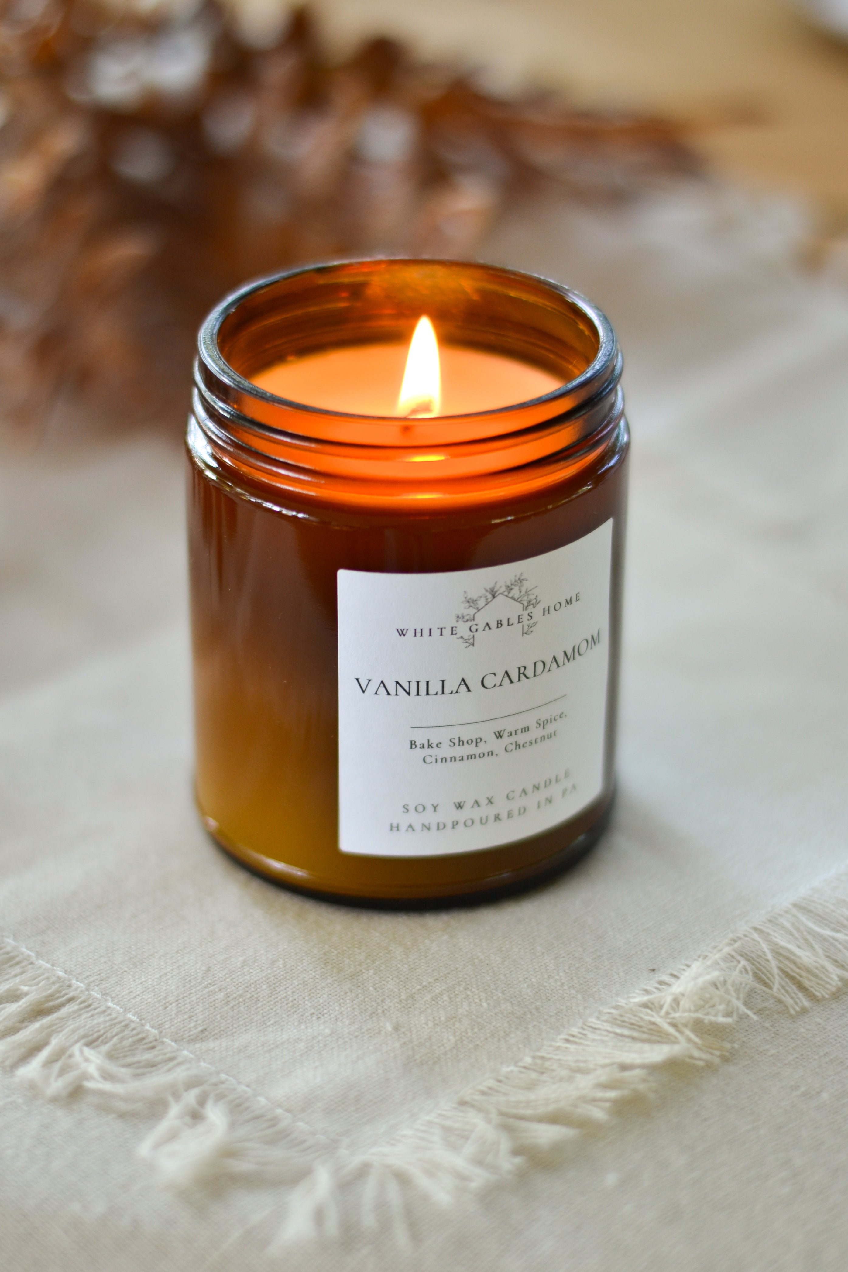 Vanilla Cardamom Candle - Aimee Weaver Designs