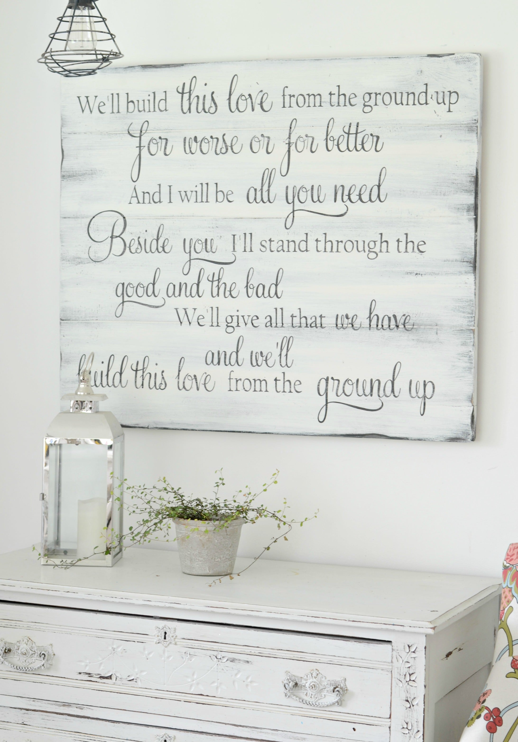 Custom Wood Sign - Aimee Weaver Designs