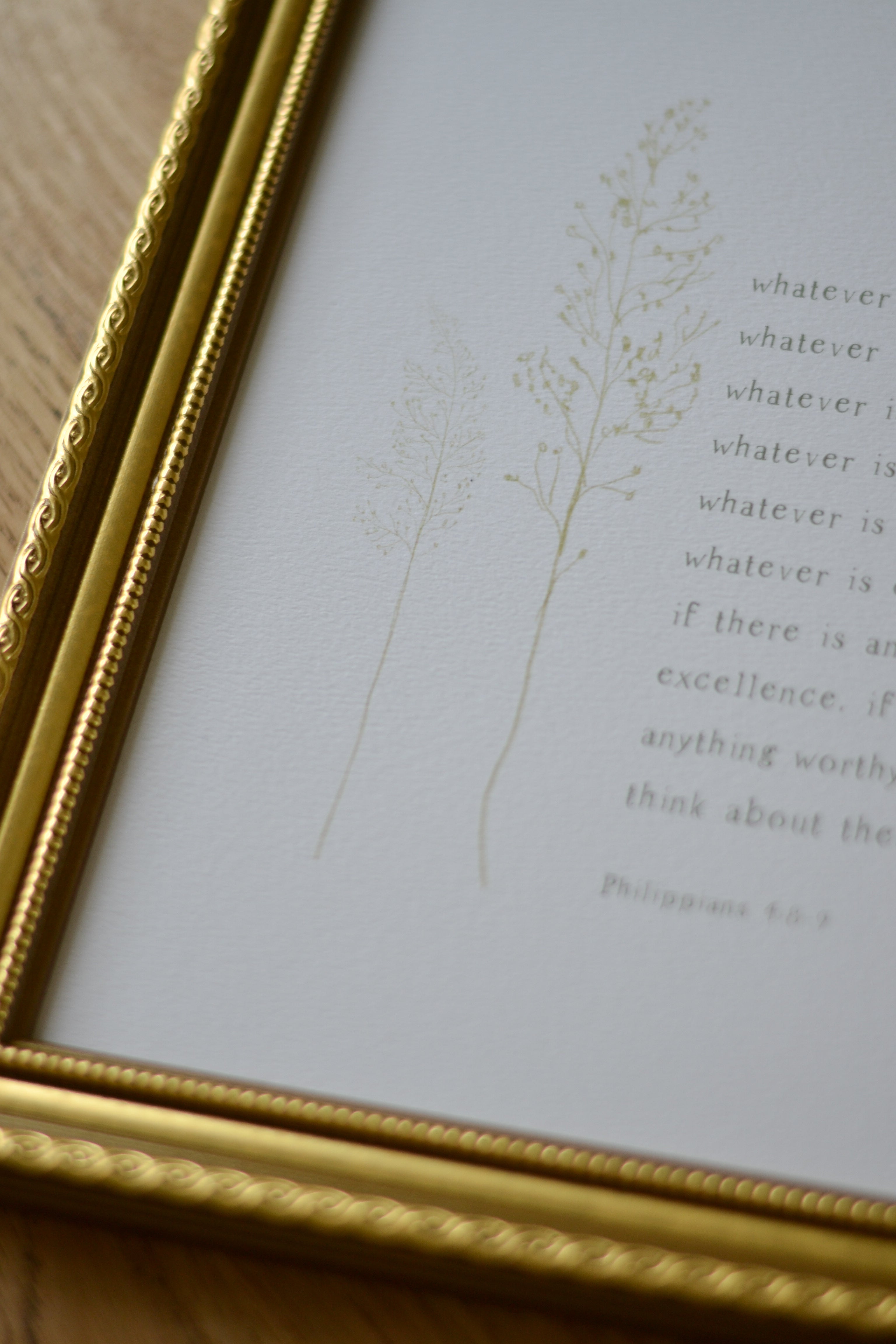 Whatever Is True Artwork - Aimee Weaver Designs