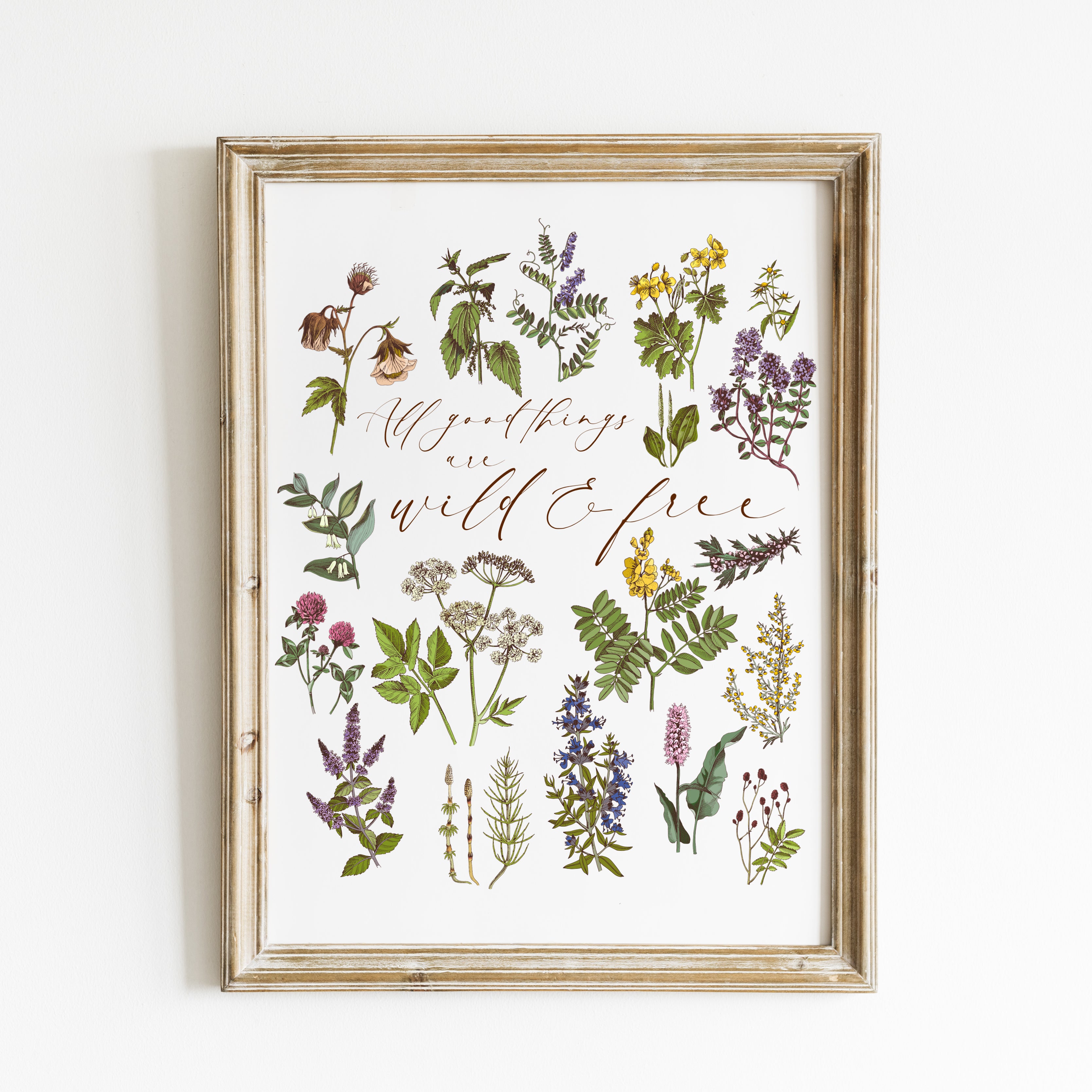 Wild amp Free Art Printable White - Wild Free Printable 