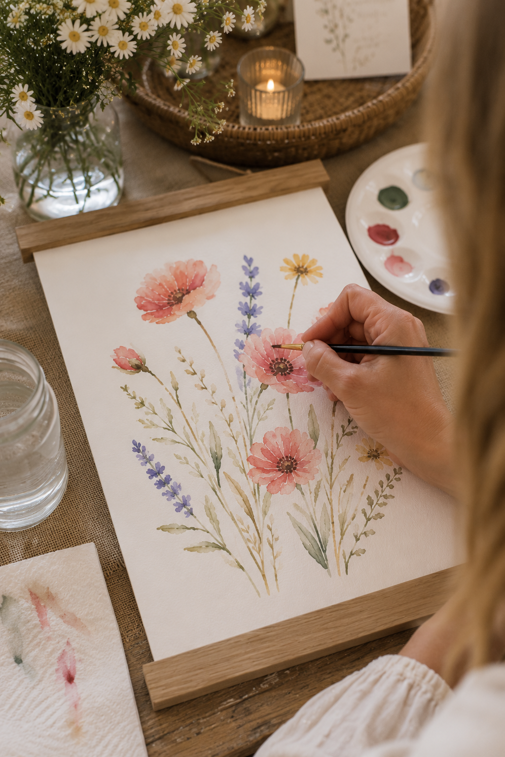 Wildflower Watercolor Workshop | August 13, 2026 - Aimee Weaver Designs