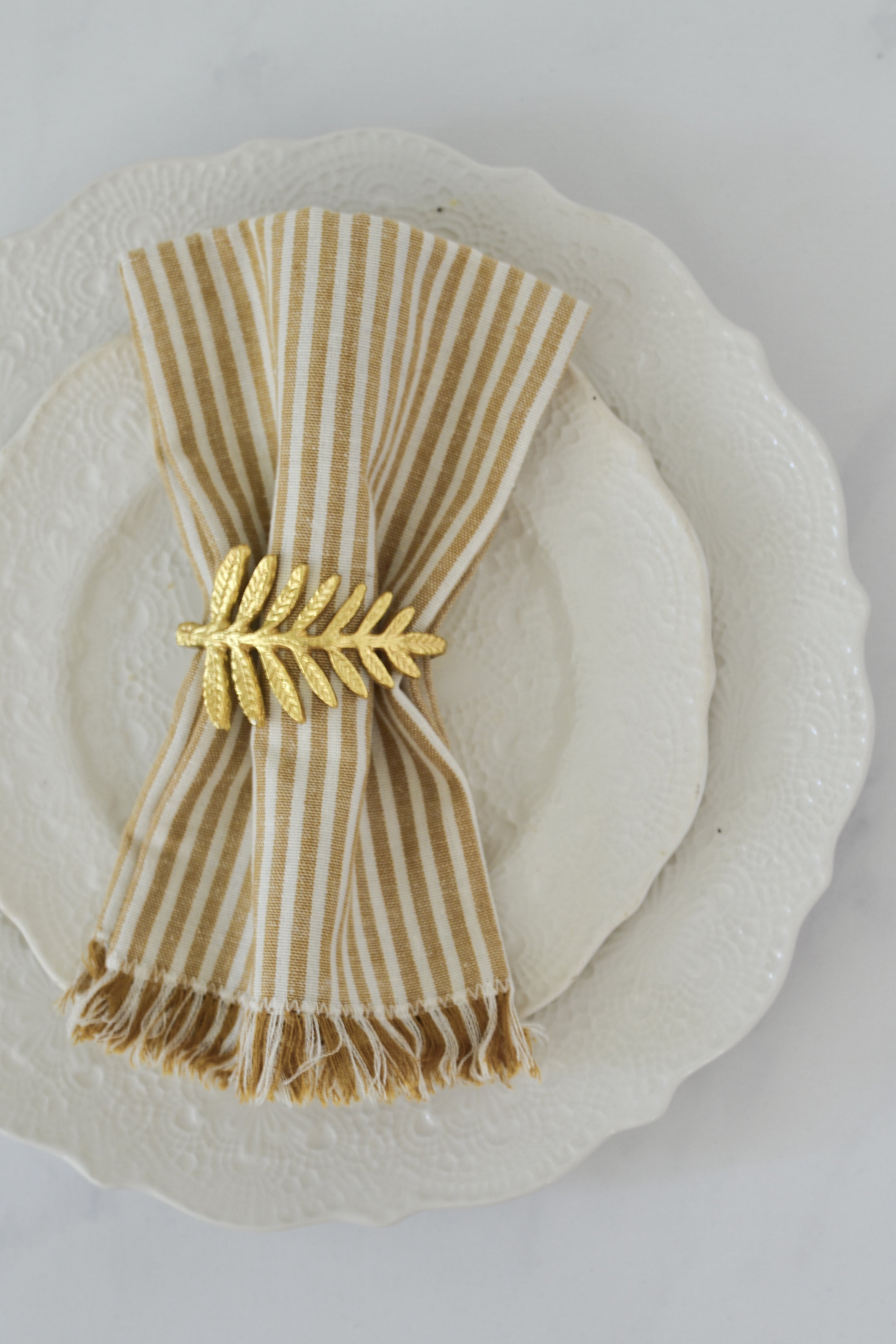 Striped Cloth Napkins (set of 4) - Aimee Weaver Designs